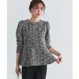 ツイードペプラムカットソー カットソー ツイード | Pierrot | 詳細画像25 