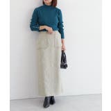 フリンジポケットIラインツイードスカート スカート Iライン | Pierrot | 詳細画像22 