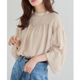 エクリュ | ギャザーデザインボリュームブラウス ブラウス ギャザー | Pierrot