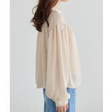 ギャザーデザインボリュームブラウス ブラウス ギャザー | Pierrot | 詳細画像8 