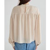 ギャザーデザインボリュームブラウス ブラウス ギャザー | Pierrot | 詳細画像9 