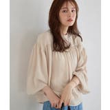 ギャザーデザインボリュームブラウス ブラウス ギャザー | Pierrot | 詳細画像16 