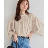 ギャザーデザインボリュームブラウス ブラウス ギャザー | Pierrot | 詳細画像21 