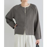 ノーカラーダンボールブルゾン ブルゾン ダンボール素材 | Pierrot | 詳細画像6 