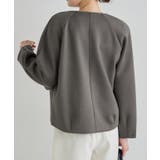 ノーカラーダンボールブルゾン ブルゾン ダンボール素材 | Pierrot | 詳細画像8 