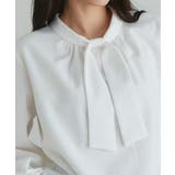 裏微起毛タイパフブラウス ブラウス 裏微起毛 | Pierrot | 詳細画像5
