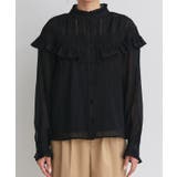 フリルシャーリングブラウス 大人 フェミニン | Pierrot | 詳細画像7