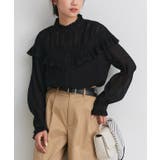 フリルシャーリングブラウス 大人 フェミニン | Pierrot | 詳細画像23