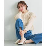 フリルシャーリングブラウス 大人 フェミニン | Pierrot | 詳細画像17