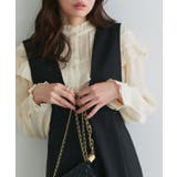 フリルシャーリングブラウス 大人 フェミニン | Pierrot | 詳細画像20