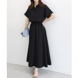 スキッパーフレアワンピース 薄手 女性らしい | Pierrot | 詳細画像18