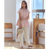 【汗ジミ防止 接触冷感】ピンタックフレアブラウス 上品 | Pierrot | 詳細画像19