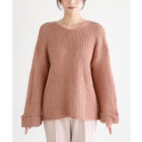 バックタックローゲージニット ニット ローゲージ | Pierrot | 詳細画像8 