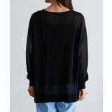 インナー付きシアーニット ニット シアー | Pierrot | 詳細画像9 