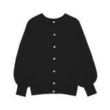 ブラック | 2wayシアーニットカーディガン カーディガン サマーニット | Pierrot