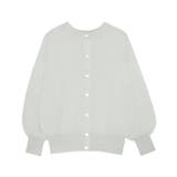 シルバーグレー | 2wayシアーニットカーディガン カーディガン サマーニット | Pierrot