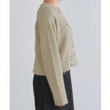 ウールミックスダブルボタンニットカーディガン カーディガン ニット | Pierrot | 詳細画像7 