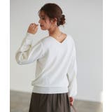 オフホワイト | 2wayパフボリュームスリーブニット ニット ボリュームスリーブ | Pierrot