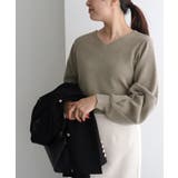 グレージュ | 2wayパフボリュームスリーブニット ニット ボリュームスリーブ | Pierrot