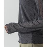 シアードットチュールハイネックトップス シアー インナー | Pierrot | 詳細画像5 