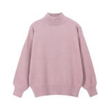 ライトピンク | もっちりカシミヤタッチ ボリュームスリーブニット カシミア | Pierrot