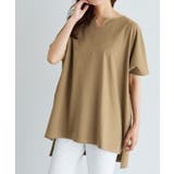キーネックオーバーTシャツ オーバーサイズ キーネック キーネックTシャツ | Pierrot | 詳細画像14 