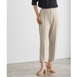 ライトベージュ | ペアスキンピンタックパンツ ペアスキン ピンタックパンツ | Pierrot