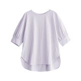 アイスブルー | パフスリーブチュニックTシャツ Tシャツ パフスリーブ | Pierrot