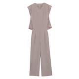 モカグレージュ | ペアスキンフレンチオールインワン オールインワン フレンチスリーブ | Pierrot