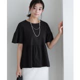 綿100% ギャザーフリルスリーブTシャツ Tシャツ | Pierrot | 詳細画像23