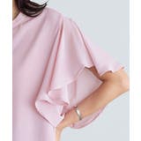 フレアスリーブシアー楊柳ブラウス ブラウス シアー | Pierrot | 詳細画像5 