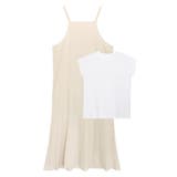 アイボリー | インナーセットリネン混キャミワンピース ワンピース キャミワンピ | Pierrot