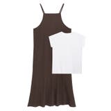 ブラウン | インナーセットリネン混キャミワンピース ワンピース キャミワンピ | Pierrot