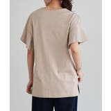 丈が選べるフレアスリーブキーネックカットソー カットソー キーネック | Pierrot | 詳細画像14