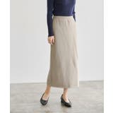 グレージュ | ソフト起毛Iラインスカート スカート Iライン | Pierrot