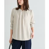 グレージュ | 防汚2wayボリュームスリーブブラウス ブラウス ボリュームスリーブ | Pierrot