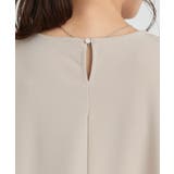 ペアスキンパフスリーブペプラムブラウス ブラウス パフスリーブ | Pierrot | 詳細画像8 