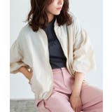 バルーンスリーブブルゾン 春アウター ブルゾン[品番