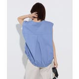 軽撥水 防汚ドロストヘムフレンチスリーブTシャツ Tシャツ | Pierrot | 詳細画像20 