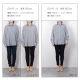 マットサテンオーバーサイズシャツ シャツ ブラウス サテン 長袖 ボリューム | Pierrot | 詳細画像9