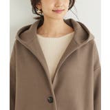 フーデットメルトンコート コート ロングコート フード付き ロングコート | Pierrot | 詳細画像3 