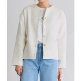 ツイードノーカラージャケット ジャケット ツイード | Pierrot | 詳細画像6 