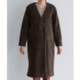 ノーカラーボアコート コート ノーカラー | Pierrot | 詳細画像8 