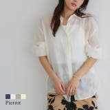 シアールーズシャツ シャツ シアー | Pierrot | 詳細画像1