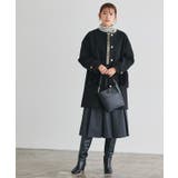 2wayファーポケットノーカラーコート コート アウター | Pierrot | 詳細画像31