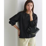 選べる袖ボタンポンチプルオーバー カットソー パールボタン | Pierrot | 詳細画像33 