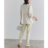 パールボタンピンタックペプラムブラウス ブラウス ウエストギャザー | Pierrot | 詳細画像25 