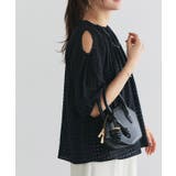 シアーチェックショルダーカットブラウス ブラウス シアー素材 | Pierrot | 詳細画像26 