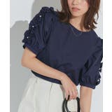 袖パールデザインフリルトップス フリルデザイン トップス | Pierrot | 詳細画像16