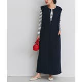 ダークネイビー | 2wayジャンパースカート ジャンパースカート Iラインシルエット | Pierrot